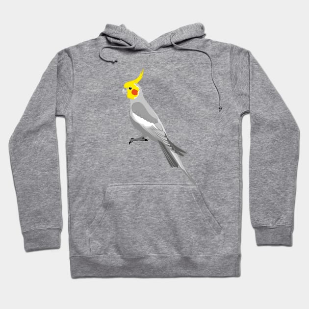 Cockatiel Hoodie by Zolinstudio